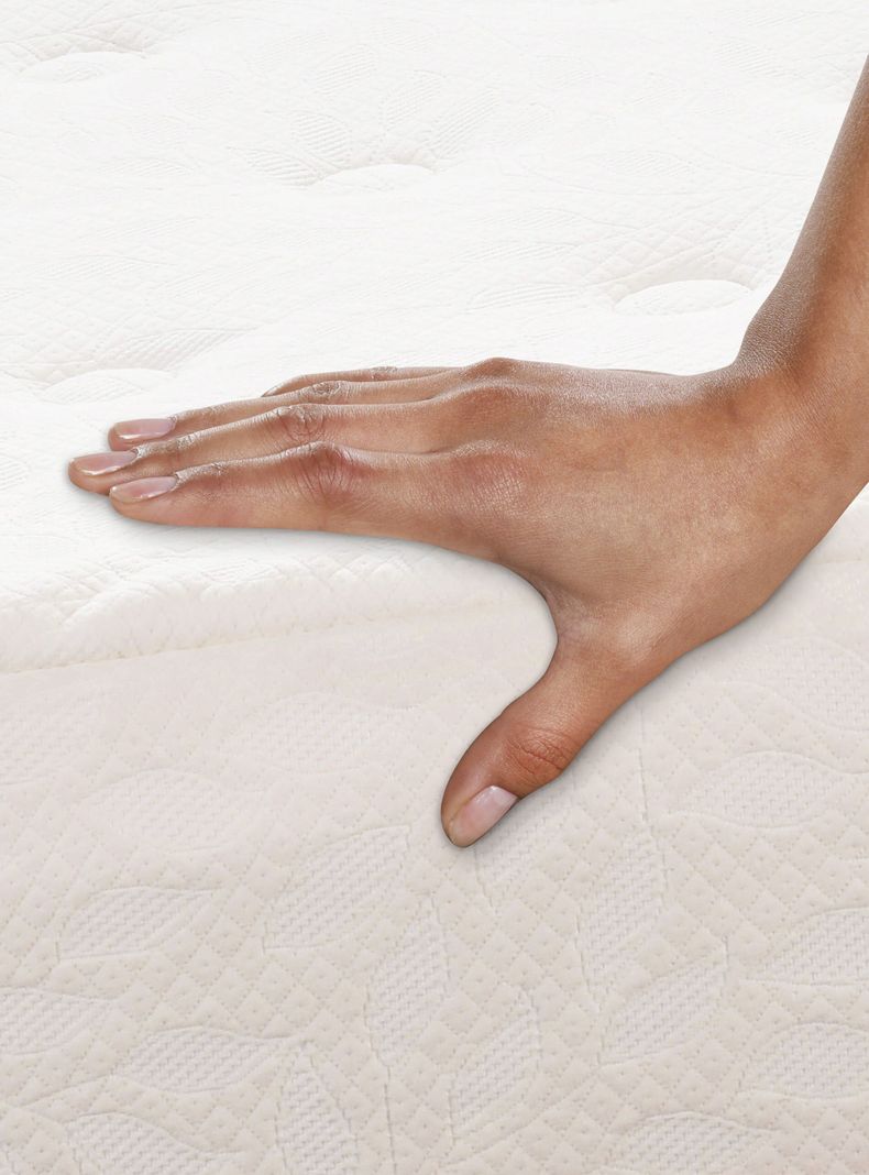 Cama Europea Cocopedic King + Respaldo Milán Alpino-6