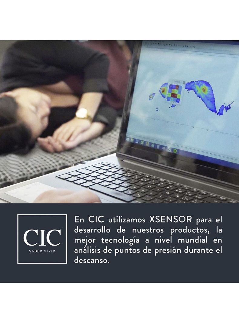 Cama Europea Ortopedic Advance King + Respaldo Milán Mostaza-7