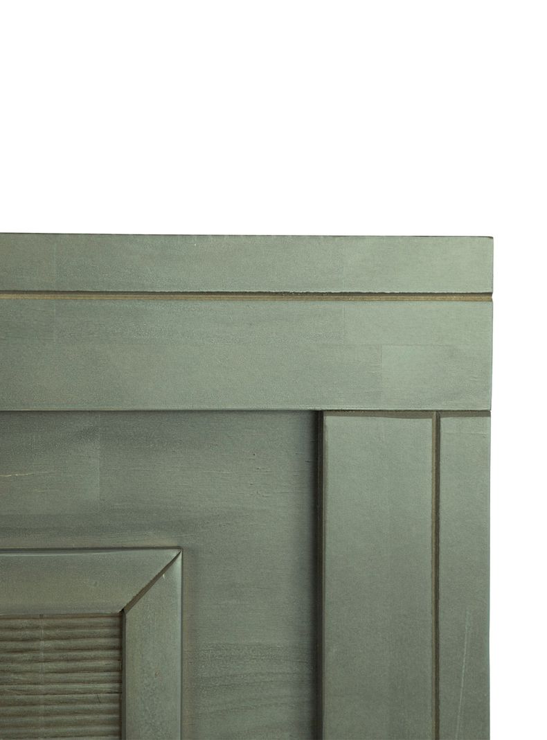 Cama Europea Grand Premium 2 Plazas Base Dividida + Respaldo Milán Olivo-3