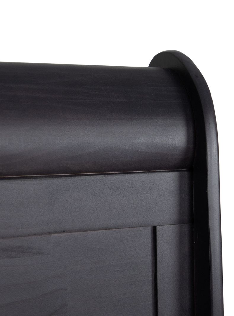 Cama Europea Cocopedic 2 Plazas Base Dividida + Respaldo Miro Negro-3
