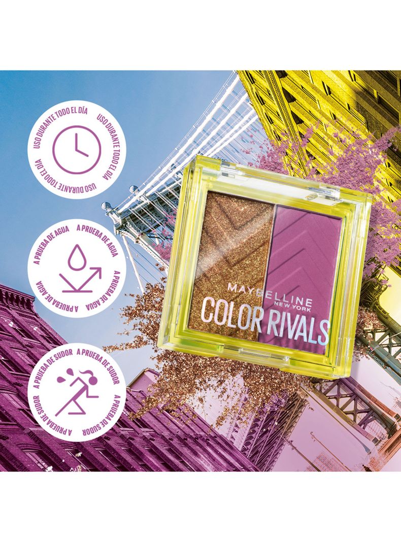 Sombra de Ojos dúo Color Rivals Chill x Daring 3g-4