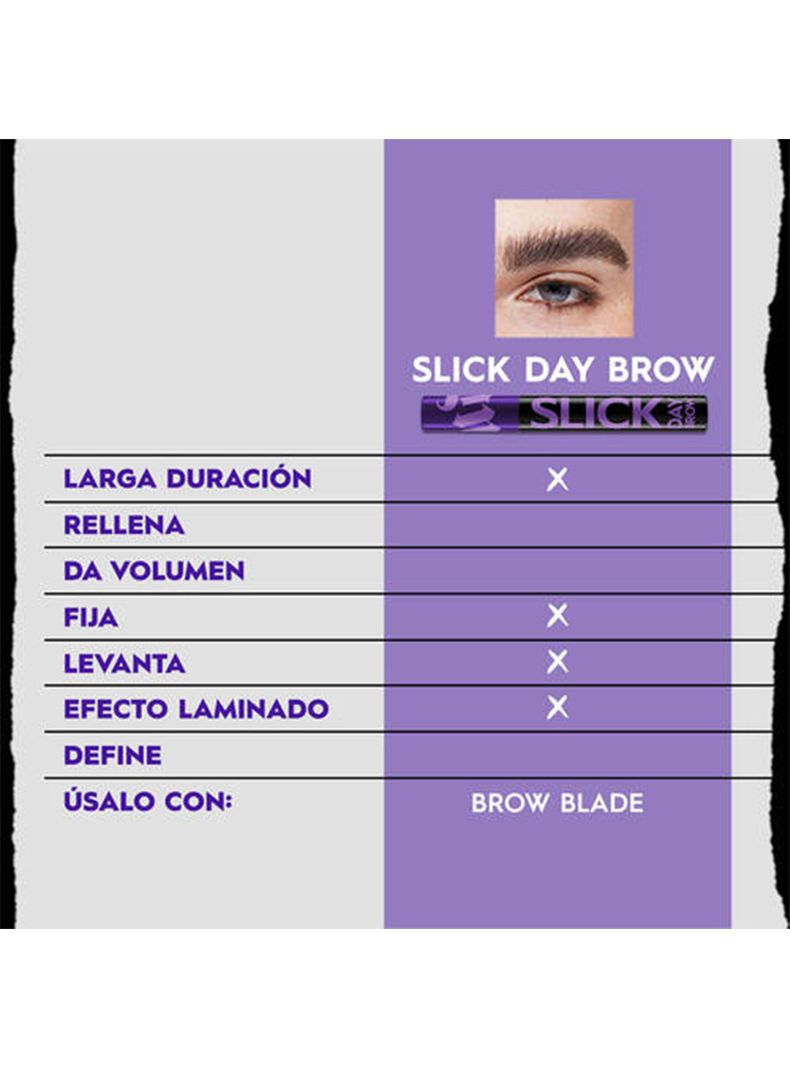 Slick Day Gel Transparente Cejas Clear 5.5 ml-4