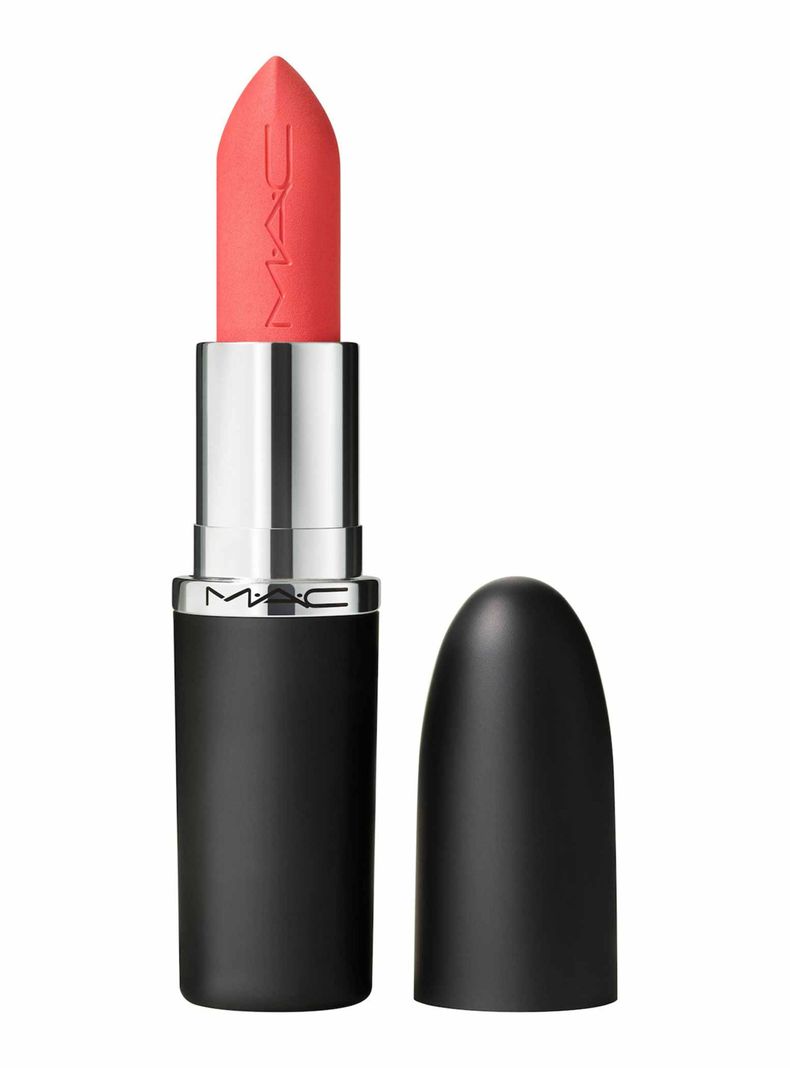 Labial M·A·Cximal Silky Matte Lipstick Tono Flamingo 3.5g-0