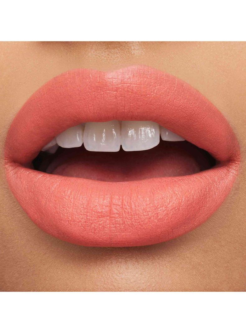 Labial M·A·Cximal Silky Matte Lipstick Tono Flamingo 3.5g-3
