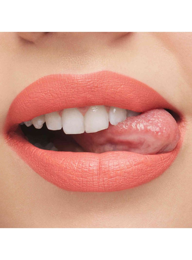 Labial M·A·Cximal Silky Matte Lipstick Tono Flamingo 3.5g-4