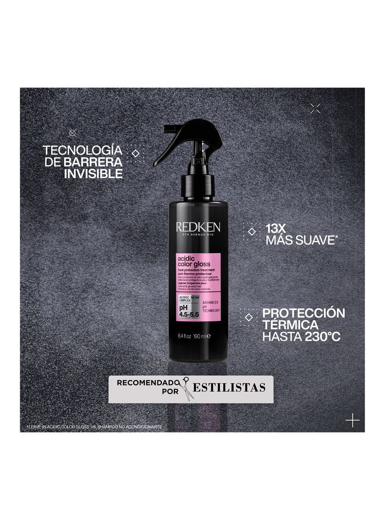 Tratamiento Leave-In Acg Brillo Intenso Cabello con Color Acidic Color Gloss 190 ml-2