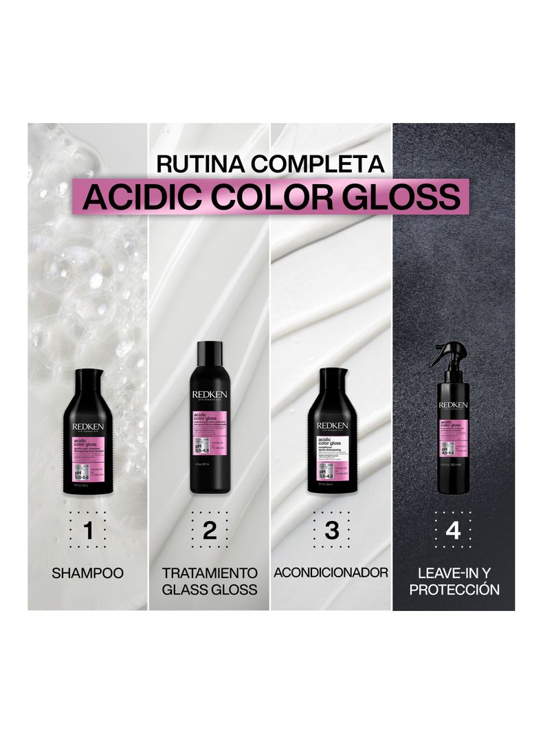 Tratamiento Leave-In Acg Brillo Intenso Cabello con Color Acidic Color Gloss 190 ml-3