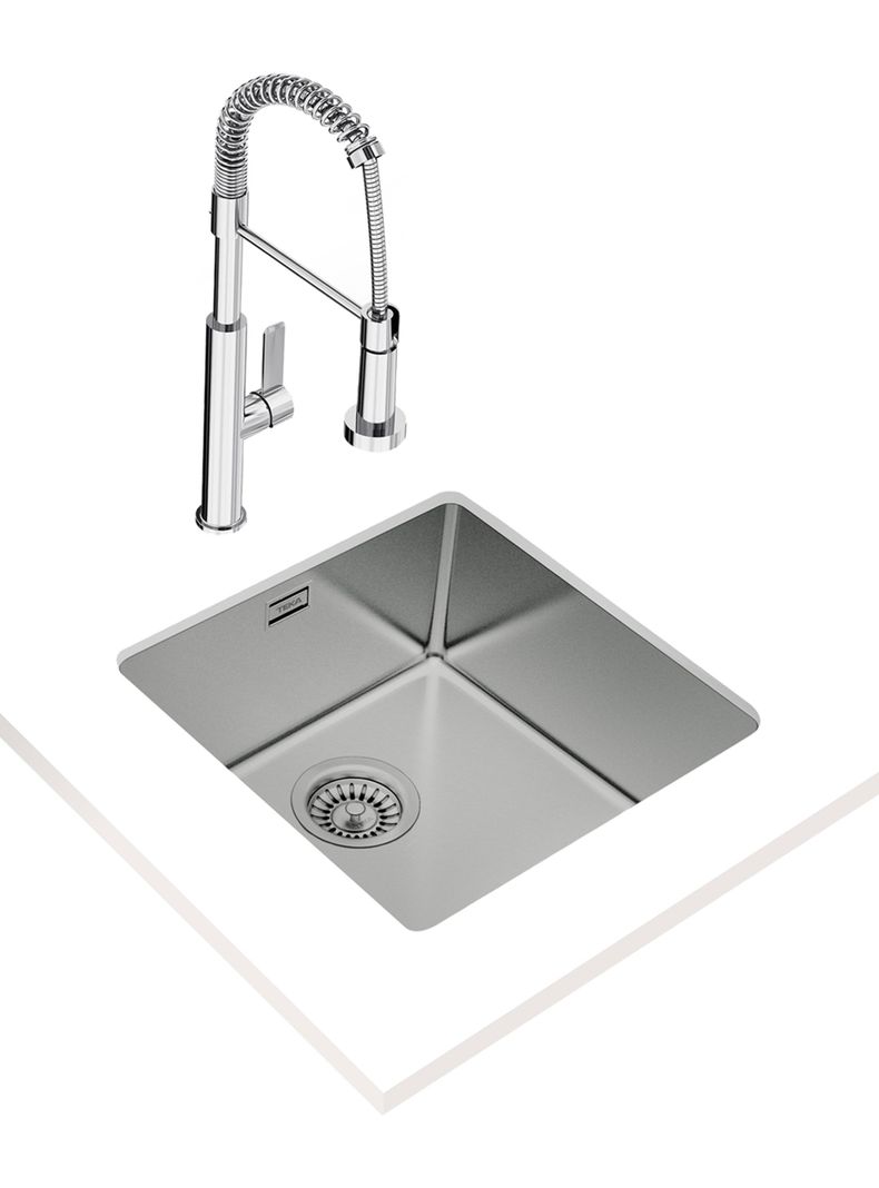 Lavaplatos Bajo Encimera Inoxidable BE RS15 40.40-4