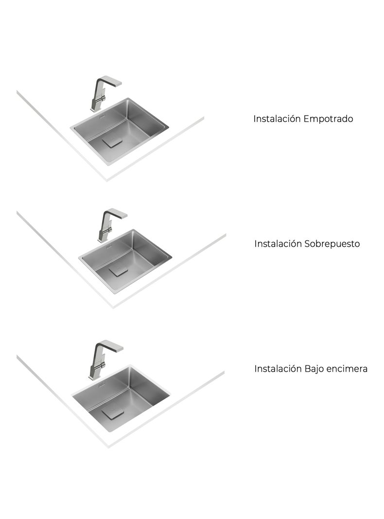 Lavaplatos Inoxidable Flex Línea RS15 50.40-4