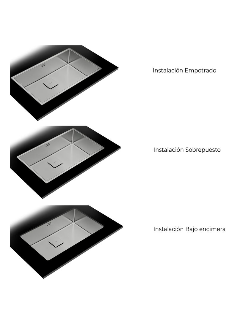 Lavaplatos Inoxidable Flex Línea RS15 71.40-4