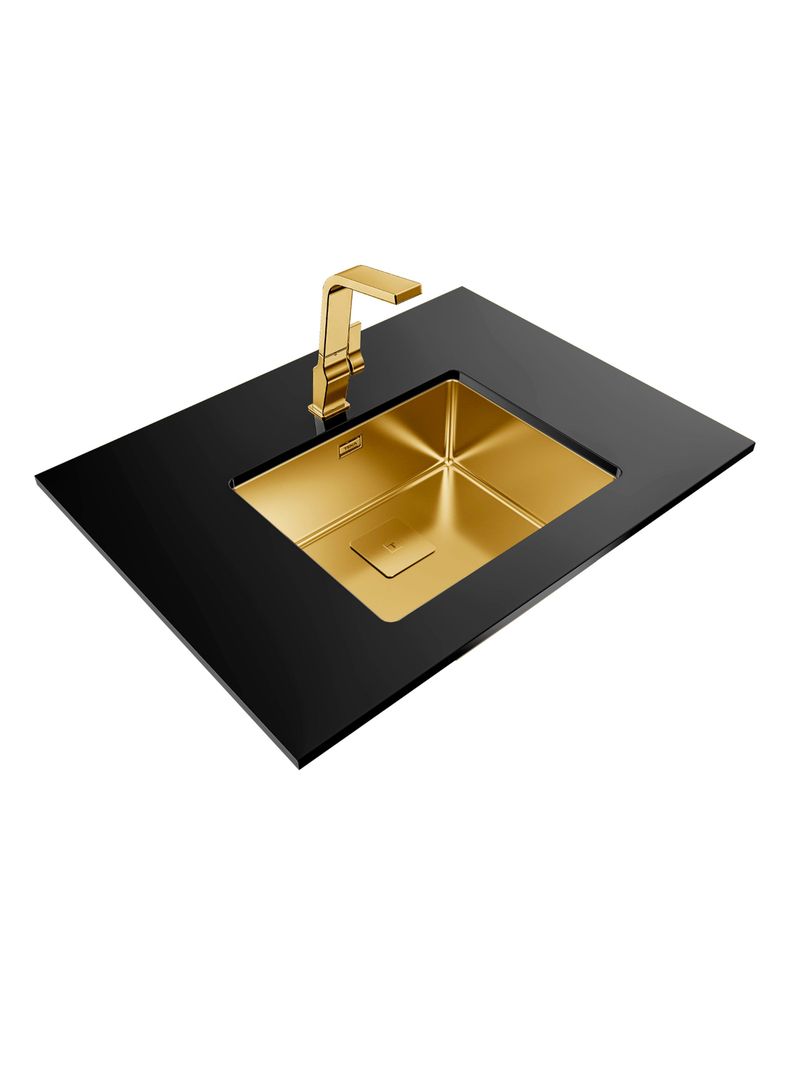 Lavaplatos Flex Línea RS15 50.40 SP Bronce-4
