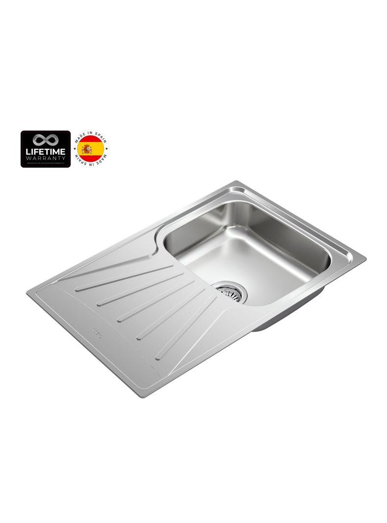 Lavaplatos Empotrado Inox Starbright 45 E-XP 1C 1E-1