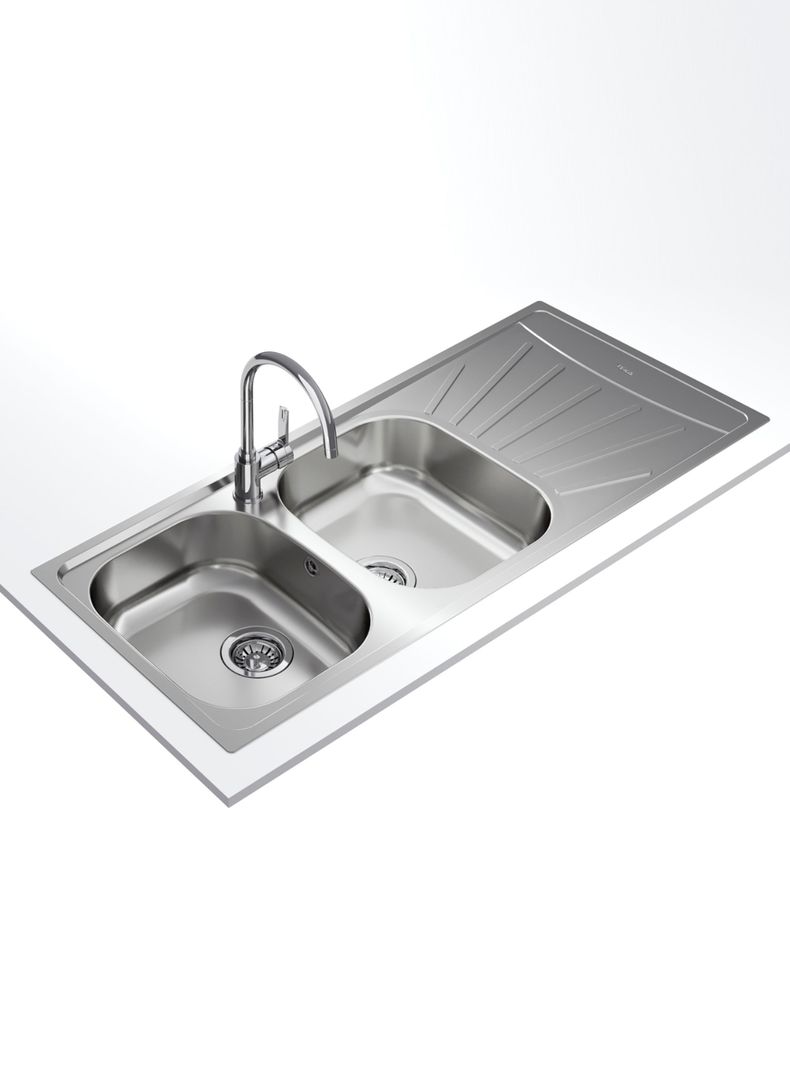Lavaplatos Empotrado Inox Starbright 80 E-XP 2C 1E-4