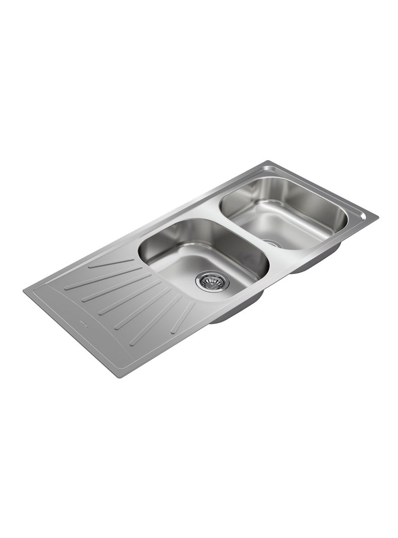 Lavaplatos Empotrado Inox Starbright 80 E-XP 2C 1E-2