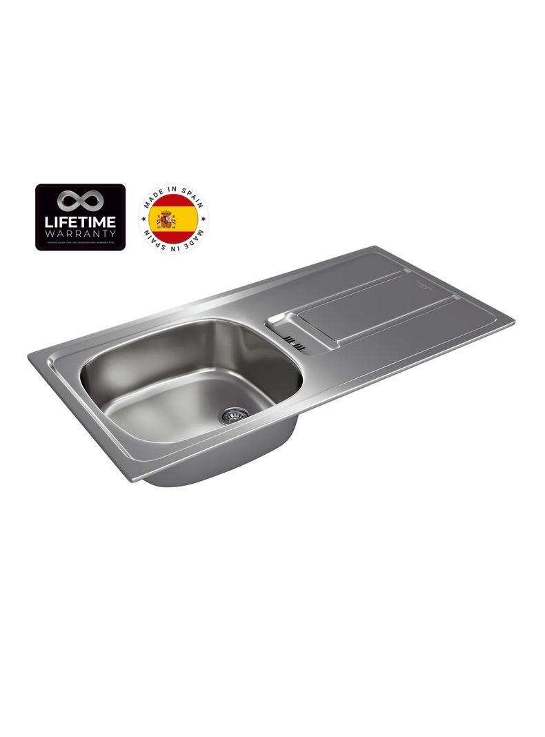 Lavaplatos Empotrado Inoxidable Gravity 45 1C 1E-1