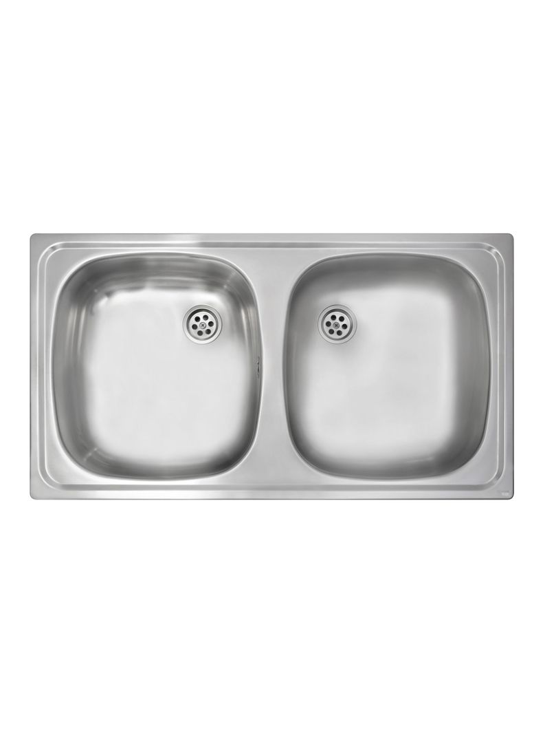 Lavaplatos Empotrado Inoxidable 800.440 2C Reversible-0