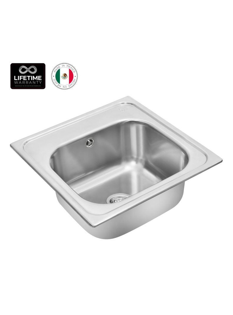 Lavaplatos Empotrado Inoxidable 38.38 1C-1
