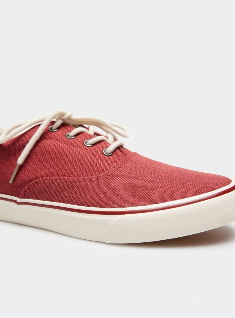 Zapatilla Urbana Bamba Algodón Orgánico Bicolor Hombre Springfield