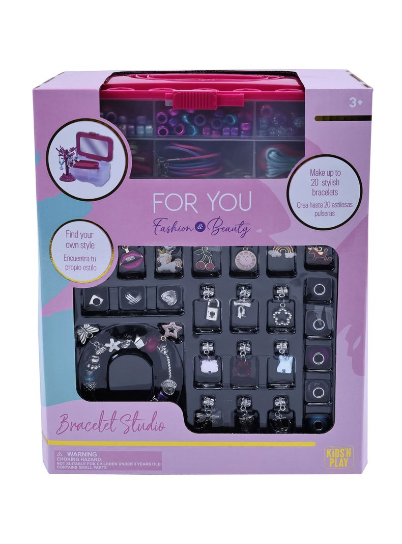 Set de Belleza Niña Crea Tus Brazaletes y Collares Paris