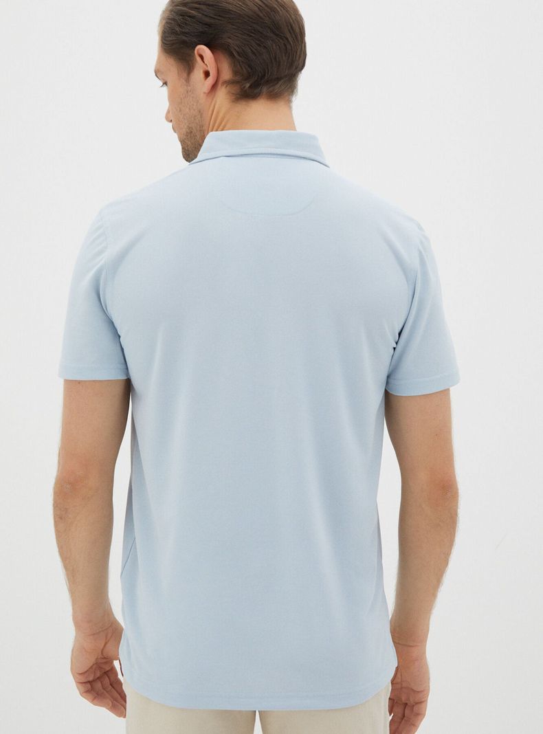Polera Cuello Camisero y Bolsillo-1