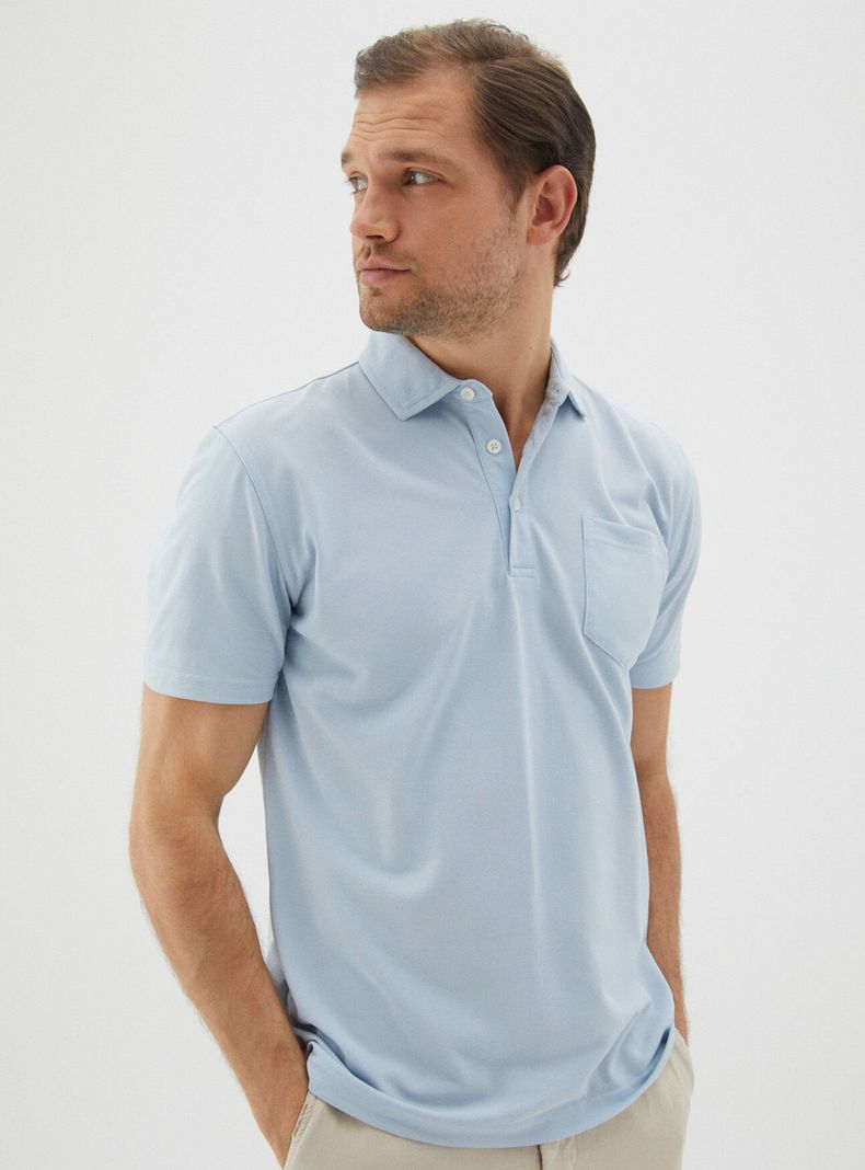 Polera Cuello Camisero y Bolsillo-2