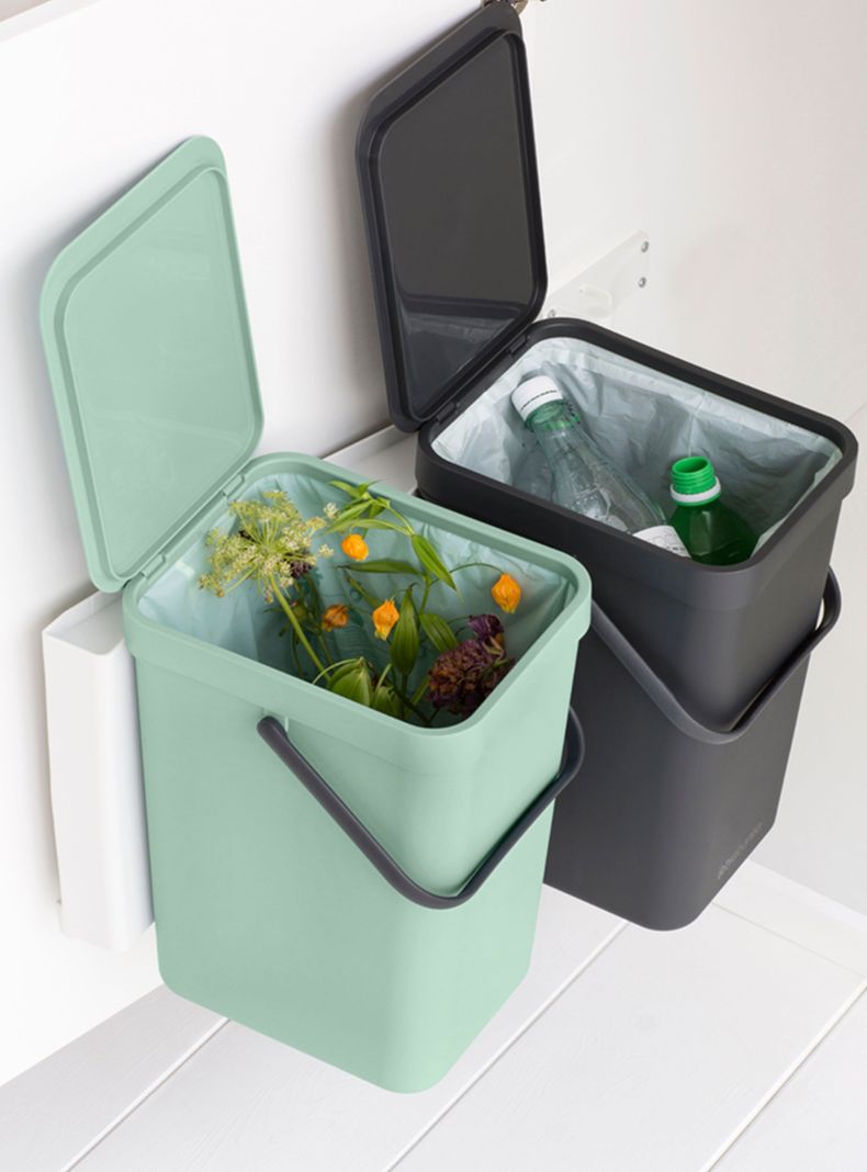 Basurero Sort & Go Built in 2 x 16 Litros Plástico-3