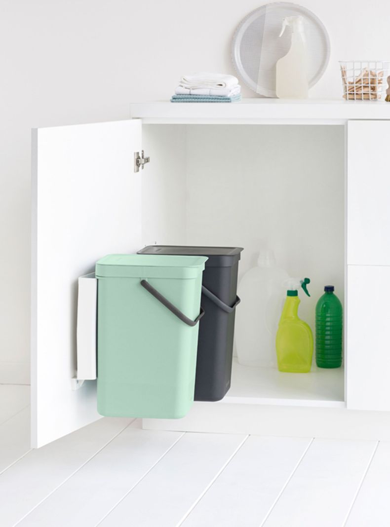 Basurero Sort & Go Built in 2 x 16 Litros Plástico-2