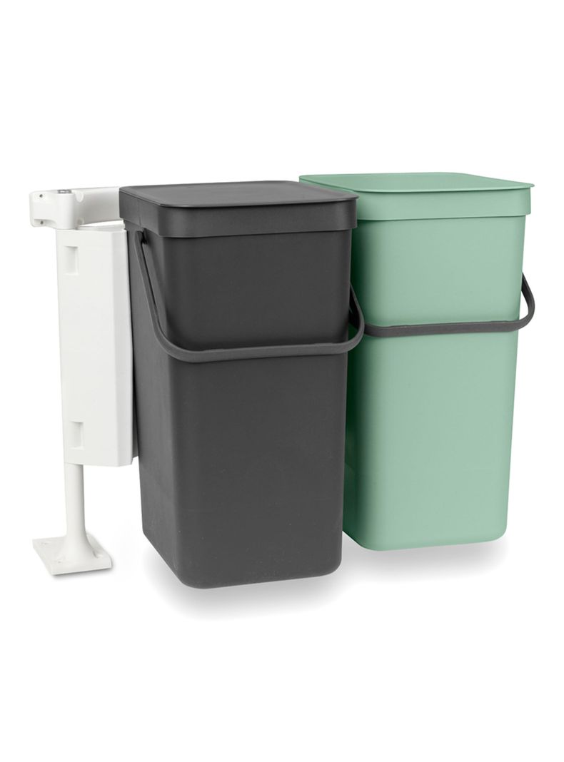 Basurero Sort & Go Built in 2 x 16 Litros Plástico-1