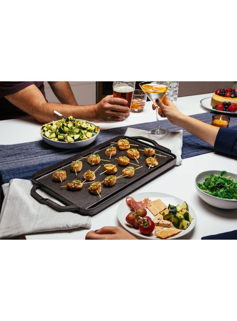 Parrilla/Plancha Reversible Chef Collection-3