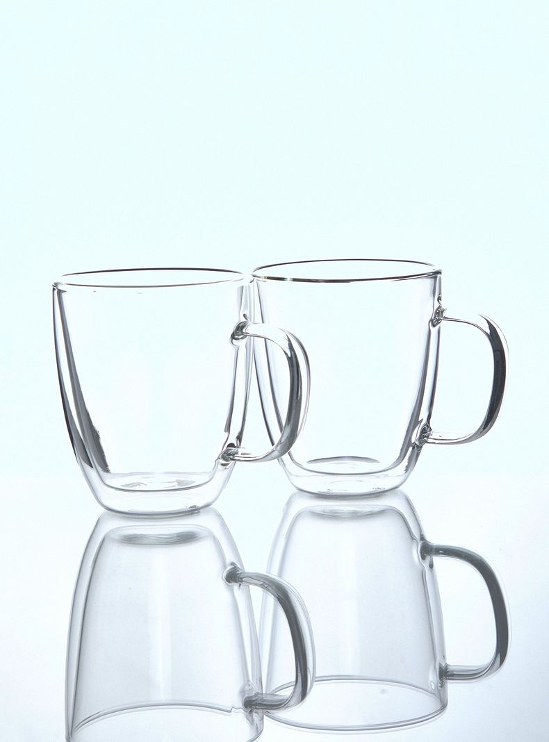 Set 2 Mug Clear 520 ml-0