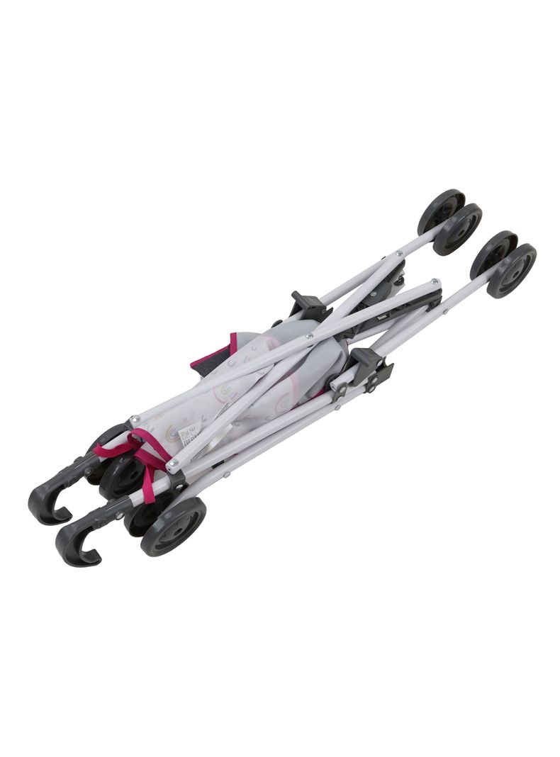 Coche Paraguas para Muñecas Rainbow Fun Gris/Blanco/Rosa-4