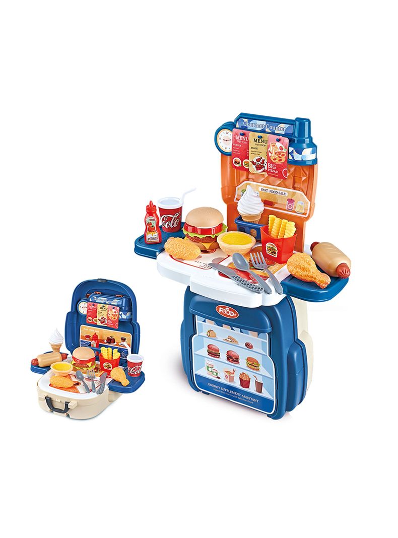 Juguete Mini Hogar 4 en 1 Comida Rápida