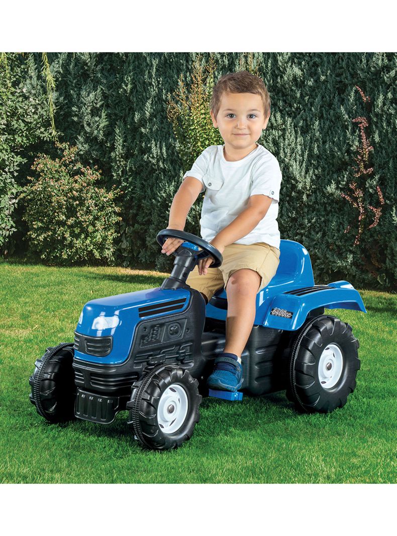 Tractor a Pedales Operated Azul-5
