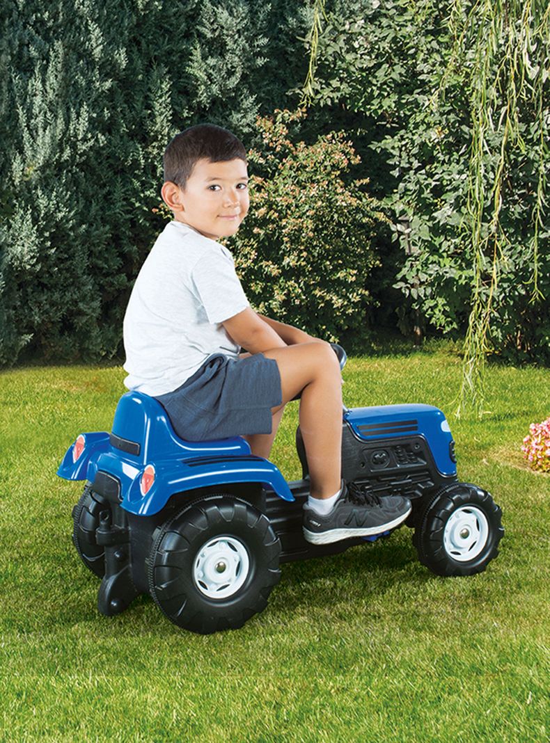 Tractor a Pedales Operated Azul-7
