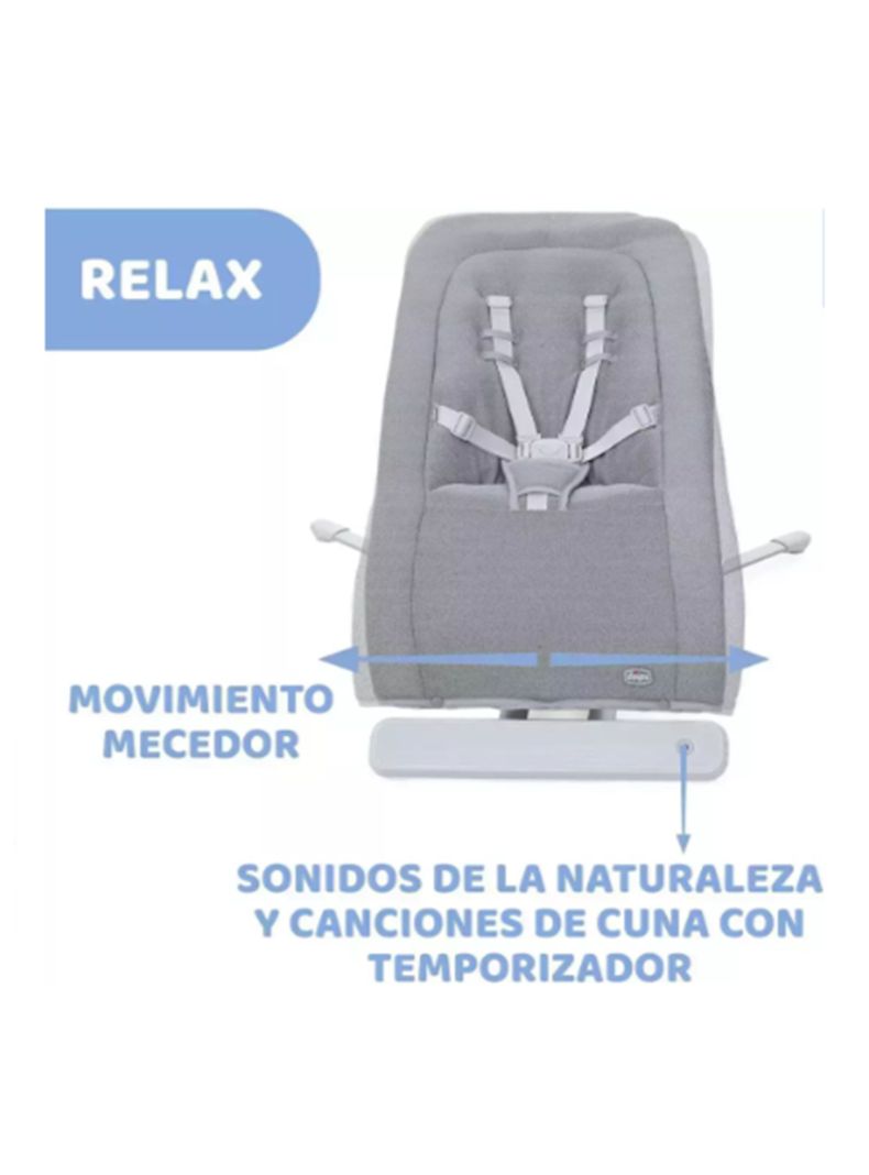 Silla Mecedora Electrónica Rhythm N Sound Gris-3