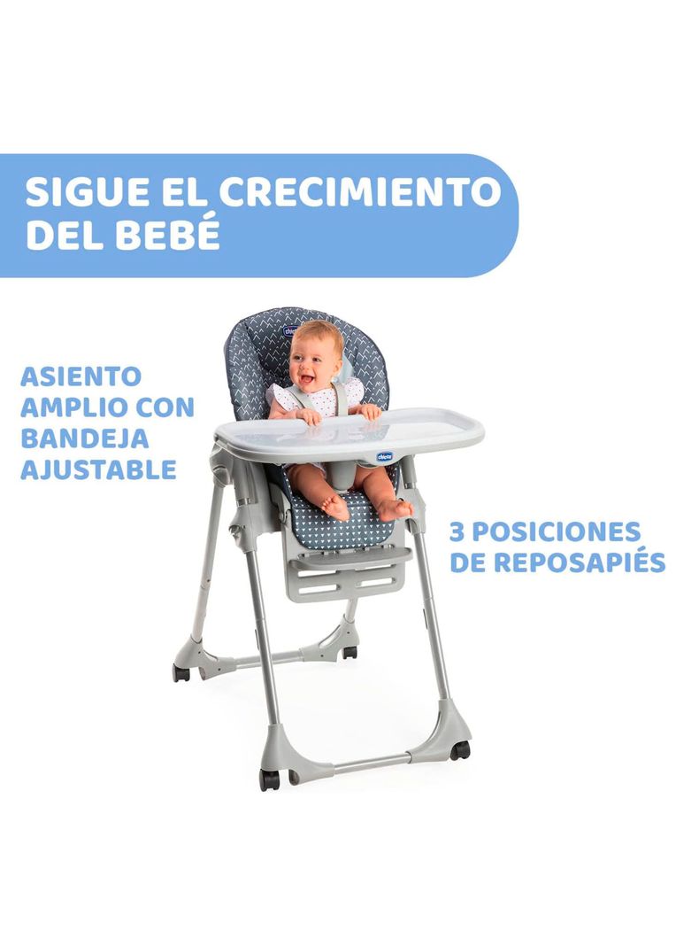 Silla de Comer Alta Polly Easy Pinguin-1