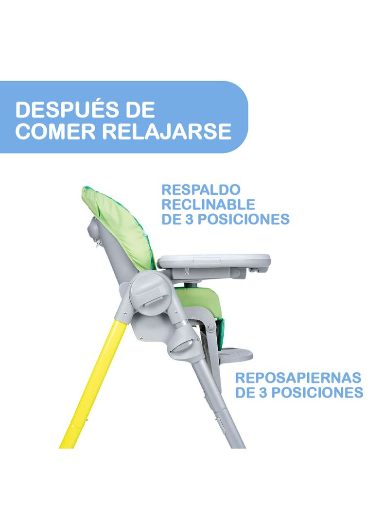 Silla de Comer Alta de Cocodrilo-1