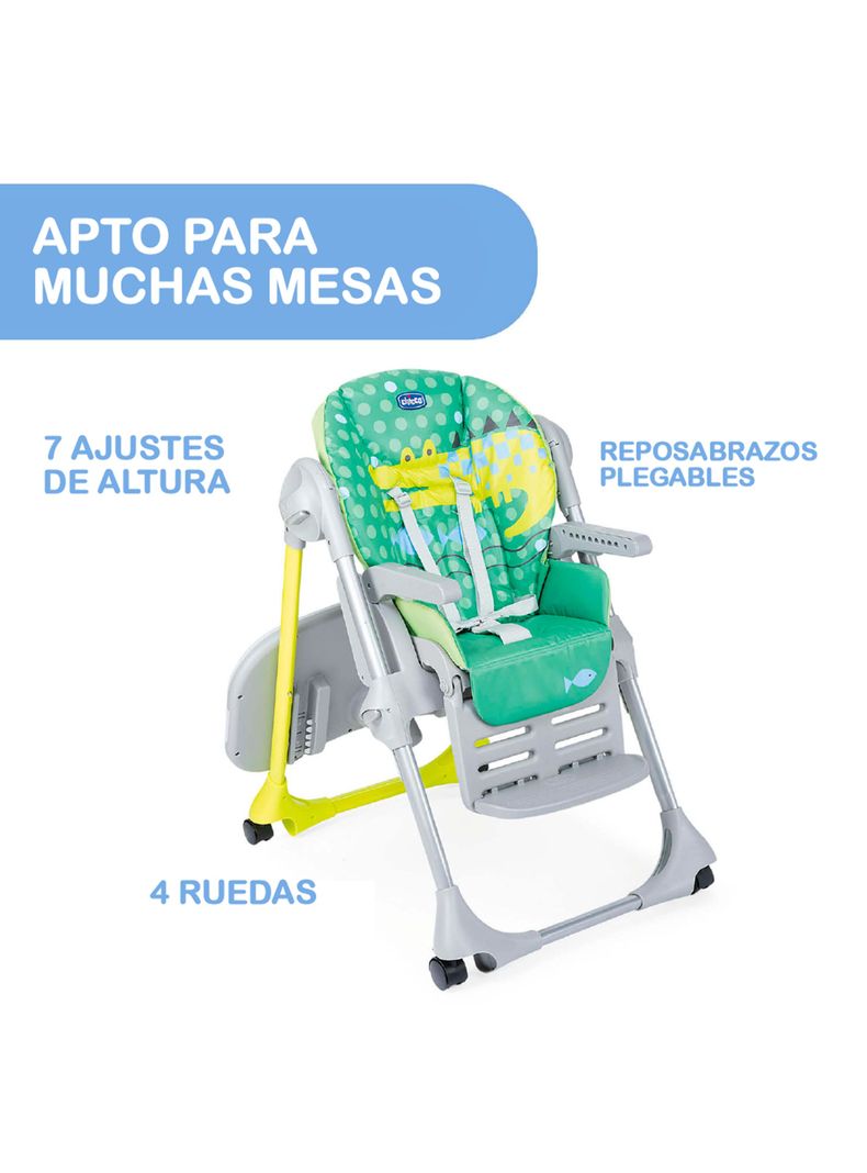 Silla de Comer Alta de Cocodrilo-3
