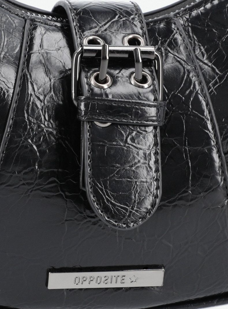 Cartera Bandolera con Hebillas Metálicas-6
