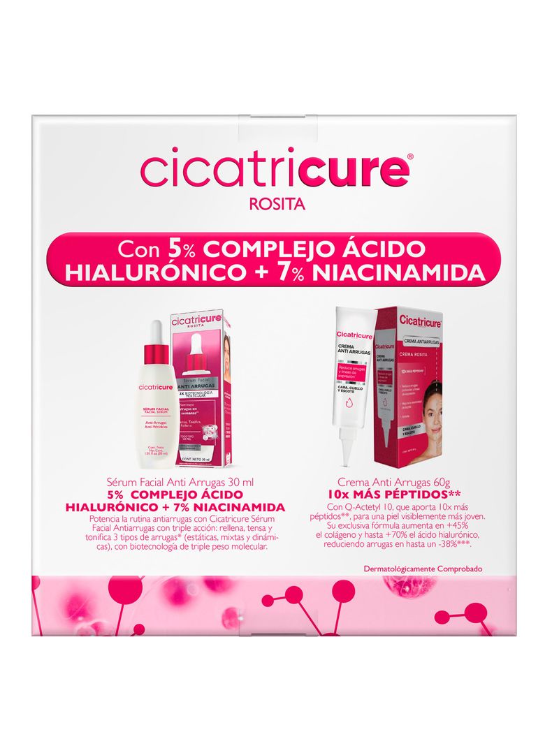 Set Cicatricure Serum Antiarrugas 30 ml + Crema 30 g-1