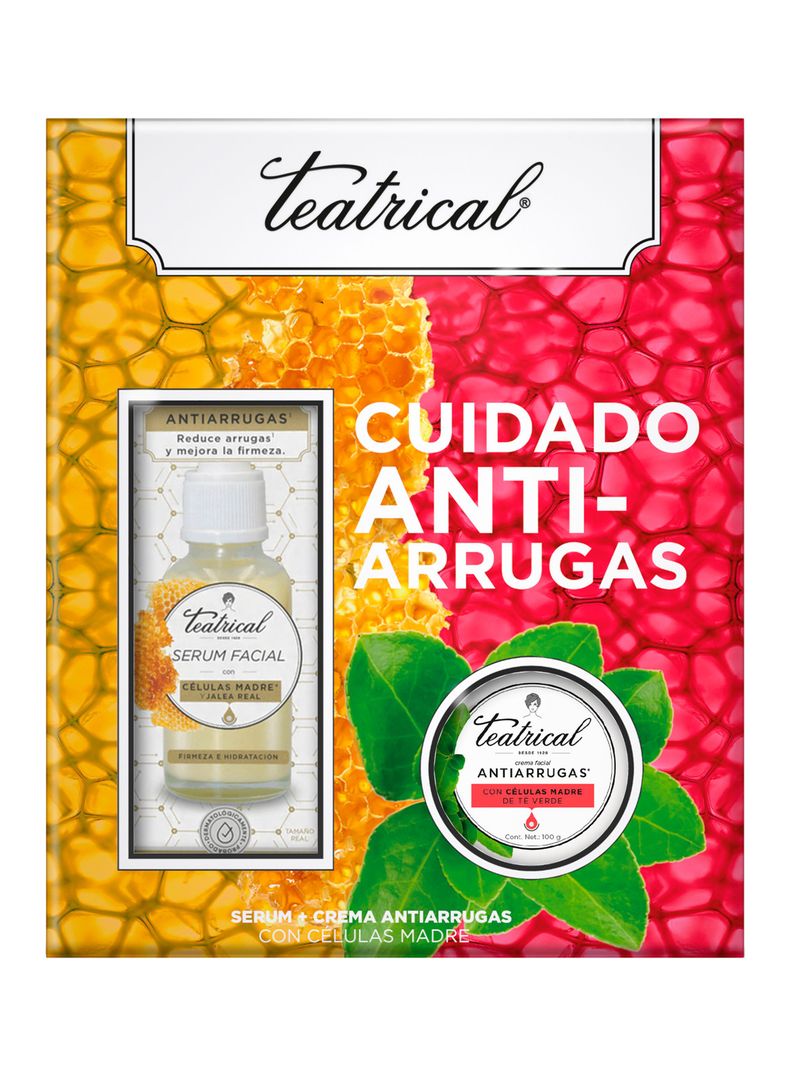 Pack Teatrical Serum Jalea Real + Crema Antiarrugas 100g-0
