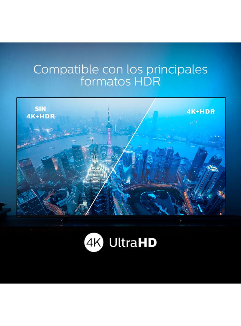 LED 43” UHD 4K 43PUD7406 Android Smart TV-5