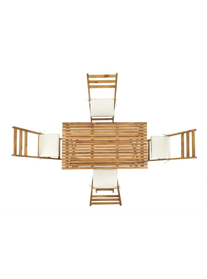 Set Comedor Acacia 4 Personas-3