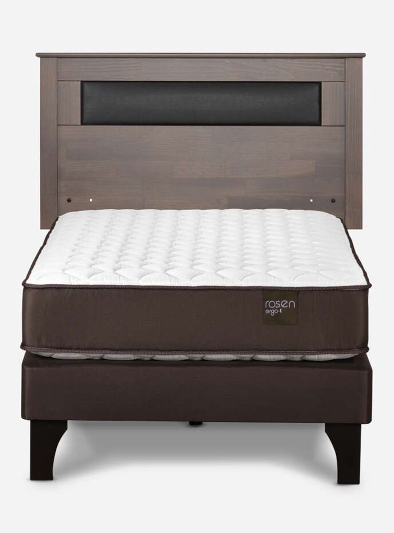 Cama Europea Ergo T 1 Plaza + Respaldo-1