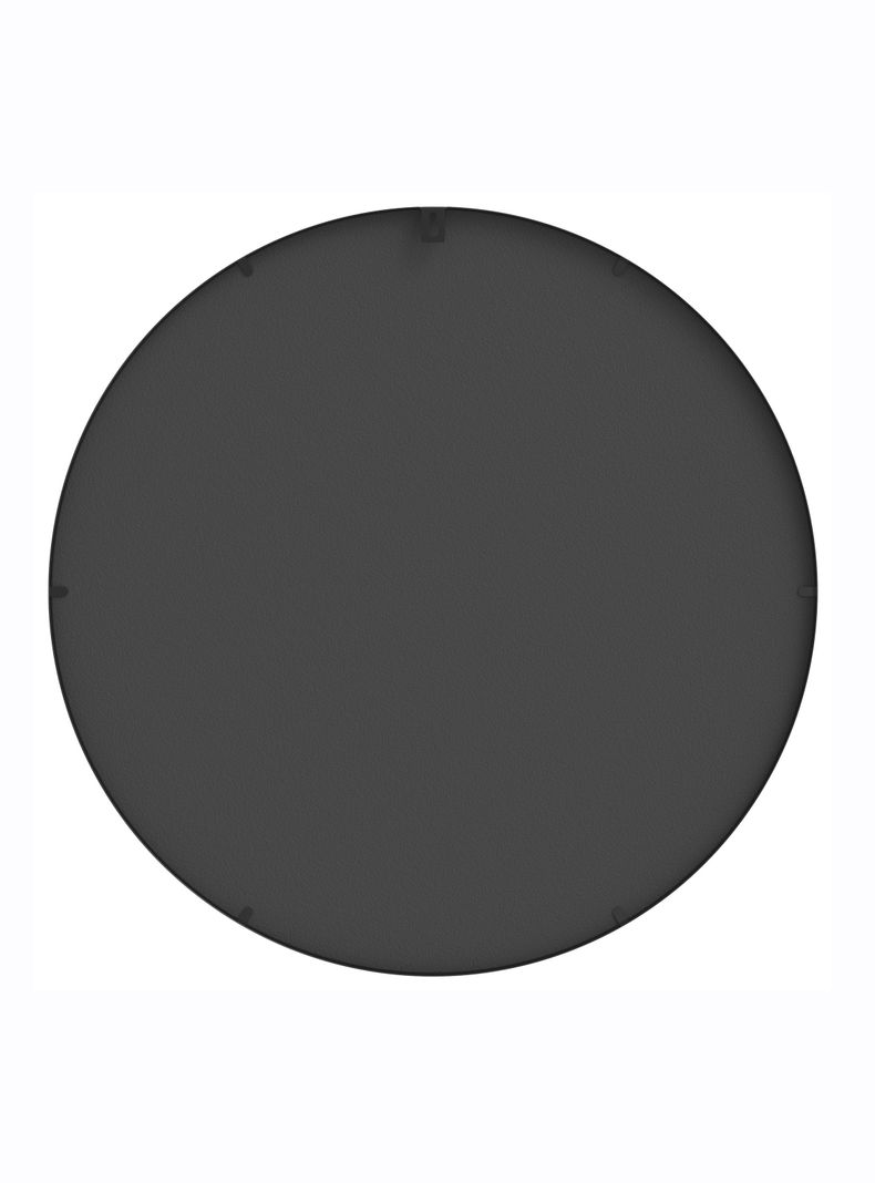 Espejo Redondo Negro 65 x 65 cm-2