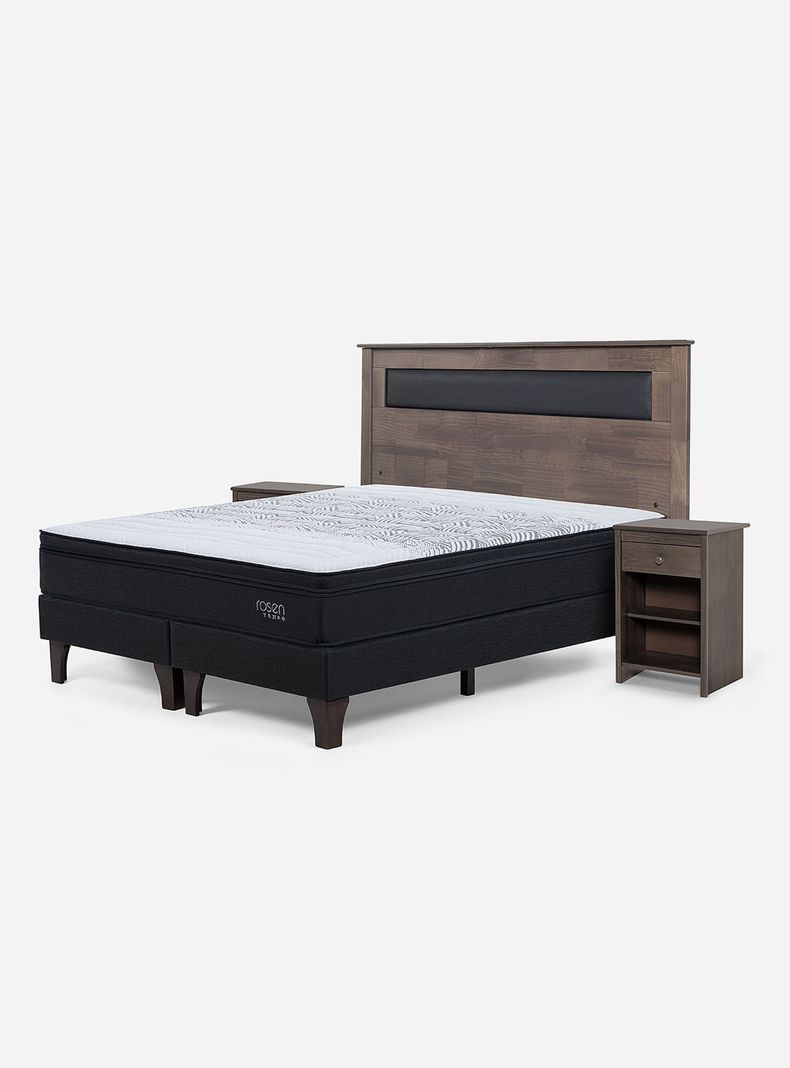 Cama Europea Tempo King + Set de Muebles Ferrara-0