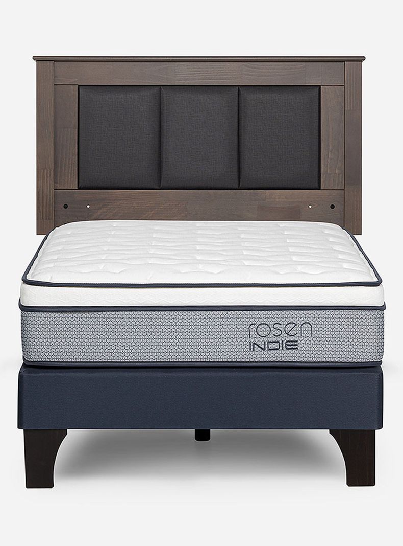Cama Europea Indie 1 Plaza Respaldo-1