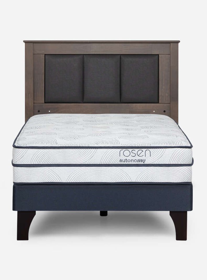 Cama Europea Autonomy 1.5 Plazas Respaldo-1