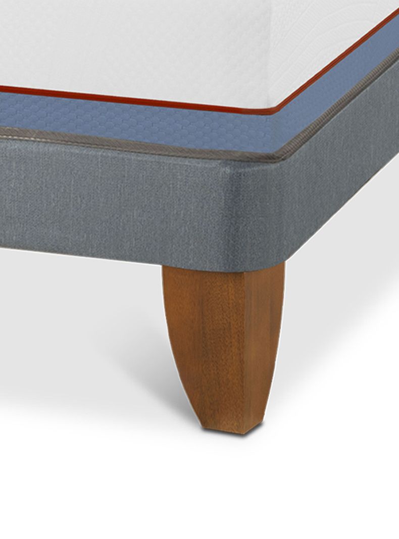 Cama Europea Excellence Plus 2 Plaza Base Normal + Set Muebles Stylo-4