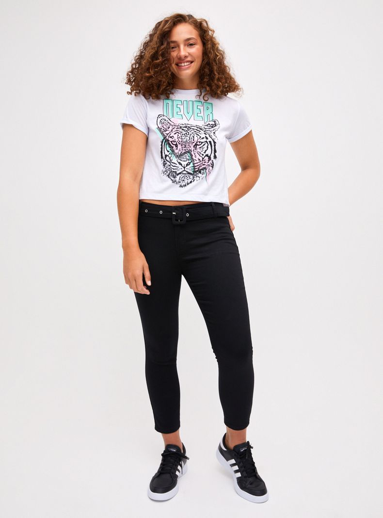 Jeans Super Skinny Cinturón-3